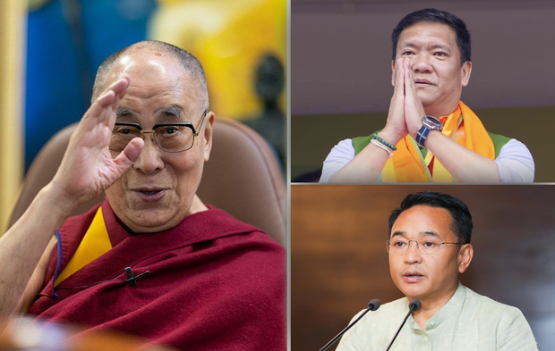 སྤྱི་ནོར་༧གོང་ས་མཆོག་གིས་འབྲས་ལྗོངས་དང་ཨ་རུ་ནཱ་ཅལ་གྱི་སྤྱི་ཁྱབ་བློན་ཆེན་གཉིས་ལ་འཚམས་འཕྲིན་སྩལ་འདུག སྤྱི་ནོར་༧གོང་ས་མཆོག་གིས་འབྲས་ལྗོངས་དང་ཨ་རུ་ནཱ་ཅལ་གྱི་སྤྱི་ཁྱབ་བློན་ཆེན་གཉིས་ལ་འཚམས་འཕྲིན་སྩལ་འདུག