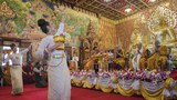 ༧གོང་ས་མཆོག་གིས་རྡོ་རྗེ་གདན་ནས་ཐེ་ལན་ཊའི་དགོན་པ་དབུ་འབྱེད་རབ་གནས་གནང་སྐབས། ༢༠༡༨།༡།༢༥