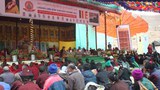 ༧གོང་ས་མཆོག་ལ་དྭགས་ལིང་ཤེད་ཡུལ་དུ་ཆིབས་བསྒྱུར་གྱིས་ཆོས་འབྲེལ་སྩལ་འཆར་འདུག