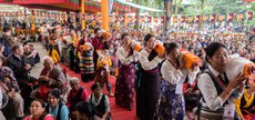 བོད་ཀྱི་དབུ་ཁྲིད་༧གོང་ས་མཆོག་ལ་བརྟན་བཞུགས་སྐབས། ༢༠༡༩།༩།༡༣