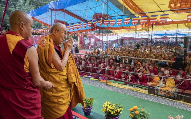 བོད་ཀྱི་དབུ་ཁྲིད་༧གོང་ས་མཆོག་གིས་རྒྱ་གར་བྱང་ཕྱོགས་མ་ནཱ་ལིར་ཆོས་འབྲེལ་སྐབས། ༢༠༡༩།༨།༡༤