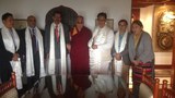 ༧གོང་ས་མཆོག་རྒྱ་གར་གྱི་ནང་སྲིད་བློན་ཆེན་གཞོན་པ་དང་ནང་སྲིད་ཟུང་དྲུང་རྣམ་གཉིས་དང་མཇལ་འཕྲད་སྐབས། ༢༠༡༤།༡༡།༢༤