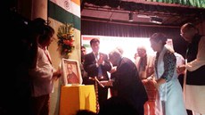 རྒྱ་གར་རྒྱལ་ཡོངས་བོད་དོན་རྒྱབ་སྐྱོར་ཚོགས་པའི་ཚོགས་ཆེན་ཐེངས་ལྔ་པའི་མཇུག་བསྡོམས་སྐབས། ༢༠༡༥།༡༡།༣
