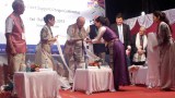 རྒྱ་གར་རྒྱལ་ཡོངས་བོད་དོན་རྒྱབ་སྐྱོར་ཚོགས་པའི་ཚོགས་ཆེན་ཐེངས་ལྔ་པའི་མཇུག་བསྡོམས་སྐབས། ༢༠༡༥།༡༡།༣
