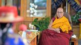 ༸གོང་ས་མཆོག་གིས་ནྰ་ལནྡྰ་གཙུག་ལག་སློབ་གཉེར་ཁང་གསར་པ་དབུ་འབྱེད་གནང་བར་འཚམས་འདྲི་མཛད་འདུག