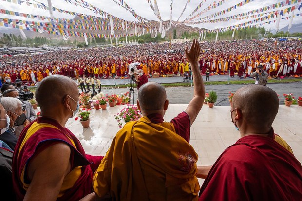 བོད་ཀྱི་འཐབ་རྩོད་འཚེ་མེད་ཞི་བའི་ལམ་ཁོ་ནར་བརྟེན་ནས་གསལ་ཐབས་བྱེད་དགོས། ༧གོང་ས་༧སྐྱབས་མགོན་ཆེན་པོ་མཆོག་གིས།