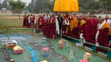 ༧གོང་ས་མཆོག་གིས་སེར་བྱེས་སློབ་གྲའི་ཚན་རིག་སྡེ་ཚན་གྱི་ཆུ་ཁམས་འཁོར་བསྐྱོད་འགྲེམ་སྟོན་ལ་གཟིགས་ཞིབ་གནང་བཞིན་པ། ༢༠༡༥།༡༢།༡༥