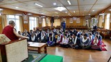 བོད་ཀྱི་དབུ་ཁྲིད་༧གོང་ས་མཆོག་གིས་སྨན་རྩིས་ཁང་གི་མཐར་ཕྱིན་སློབ་མ་མཇལ་བཅར་བ་ཚོར་མཇལ་ཁ་སྩལ་སྐབས། ༢༠༡༩།༧།༡༩