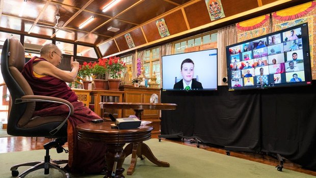 ༧གོང་ས་མཆོག་གིས་དྲ་ལམ་བརྒྱུད་བཀའ་སློབ་སྩལ་སྐབས། ༡༠།༡༥།༢༠༢༠
