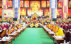 ༧གོང་ས་མཆོག་དབུ་བཞུགས་ཐོག་དབུ་མ་བཞི་བརྒྱ་པའི་བགྲོ་གླེང་ཚོགས་སྐབས། ༢༠༡༩།༡༢།༡༧