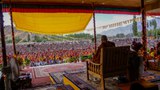 ༧གོང་ས་སྐྱབས་མགོན་ཆེན་པོ་མཆོག་ལ་དྭགས་ཞི་བའི་ཚལ་ཕོ་བྲང་གི་གསུང་ཆོས་སྐབས། ༢༠༡༦།༨།༡༨
