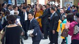 བོད་ཀྱི་དབུ་ཁྲིད་སྤྱི་ནོར་༧གོང་ས་མཆོག་ཉི་ཧོང་ལ་ཕེབས་སྐབས། ༢༠༡༦།༥།༡༡