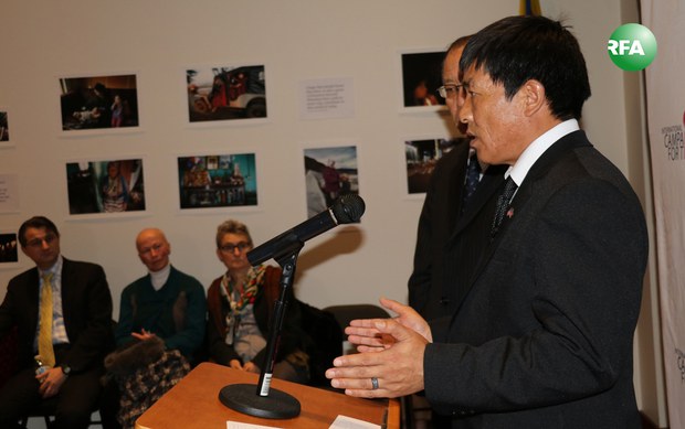 ཆབ་སྲིད་བཙོན་ཟུར་དོན་འགྲུབ་དབང་ཆེན་གྱིས་གཏམ་བཤད་གནང་བཞིན་པ་། ༢༠༡༨།༢།༡༣