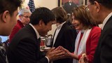 ལྕམ་ནན་སེ་(Nancy Pelosi)་མཆོག་གིས་དོན་གྲུབ་དབང་ཆེན་ལགས་ཆེ་བསྟོད་སྣེ་ལེན་སྐབས། ༢༠༡༨།༢།༡༤