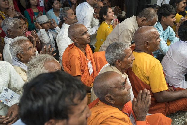 ༧གོང་ས་མཆོག་གིས་གསུང་ཆོས་གནང་སྐབས་རྒྱ་གར་གྱི་དད་ལྡན་པ་ཚོ། ༢༠༡༦།༦།༧