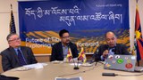ཨ་རིའི་རྒྱལ་ས་ཝ་ཤིང་ཀྲོན་དུ་རྒྱལ་སྤྱིའི་ནང་བོད་ཀྱི་རྩ་དོན་འཐབ་རྩོད་ཀྱི་ནུས་སྟོབས་གོང་སྤེལ་གཏོང་ཐབས་སུ་དམིགས་པའི་བགྲོ་གླེང་གནང་བཞིན་པ།