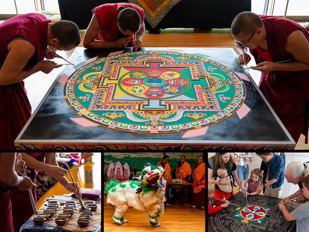 རྡུལ་ཚོན་གྱི་དཀྱིལ་འཁོར་བཞེངས་རིམ། 