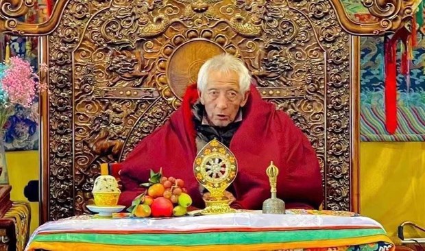 རྡོ་རྗེ་བྲག་རིག་འཛིན་ཆེན་པོ་ཐུབ་བསྟན་འཇིགས་མེད་རྣམ་གྲོལ་རྒྱ་མཚོ་མཆོག་དགོངས་པ་ཆོས་དབྱིངས་སུ་ཐིམ་འདུག རྡོ་རྗེ་བྲག་རིག་འཛིན་ཆེན་པོ་ཐུབ་བསྟན་འཇིགས་མེད་རྣམ་གྲོལ་རྒྱ་མཚོ་མཆོག་དགོངས་པ་ཆོས་དབྱིངས་སུ་ཐིམ་འདུག