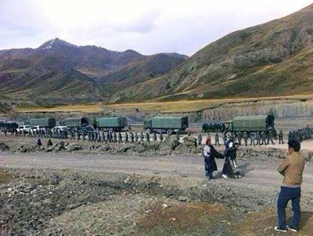 རྒྱ་ནག་གིས་འབྲི་རུ་ཕྱོགས་སུ་དམ་དྲག་གི་རྣམ་པ། ༢༠༡༣