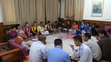 ལྡི་ལིར་དགེ་རྒན་ཚོར་སློབ་ཁྲིད་གནང་སྟངས་ཟབ་སྦྱོང་གནང་སྐབས། ༢༠༡༦།༡༠།༣༡