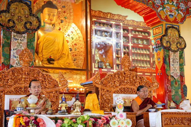 དཔལ་ས་སྐྱའི་ཁྲི་ཐོག་ཞེ་གཉིས་པ་ཁྲི་སྟོན་སྐབས། ༢༠༡༧།༣།༩