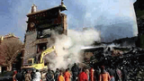 ལི་ཐང་དགོན་ཆེན་ལ་མེ་སྐྱོན་ཕོག་འདུག