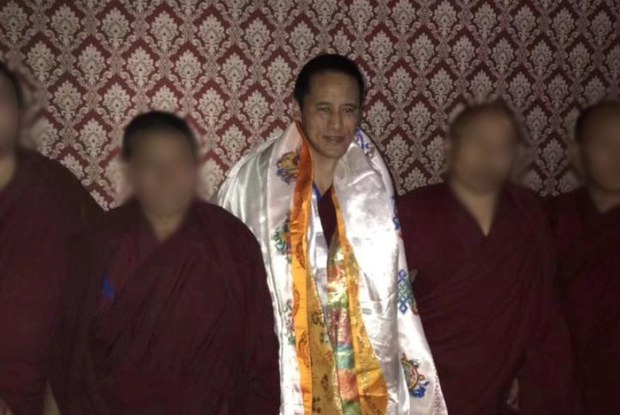 འགར་རྩེ་འཇིགས་མེད་ལགས་མི་ལོ་ལྔའི་རྗེས་ནས་བཙོན་བཀྲོལ་བྱུང་སྐབས། ༢༠༡༨།༢།༤
