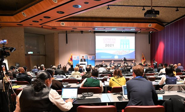རྒྱ་ནག་གཞུང་གིས་བོད་མིའི་མངོན་འདོད་བསྒྲུབ་དགོས་པ་༢༠༢༡་ཇི་ནི་ཝ་གླེང་སྟེགས་ཐོག་འབོད་སྐུལ་བསྒྲགས་གཏམ་སྤེལ།