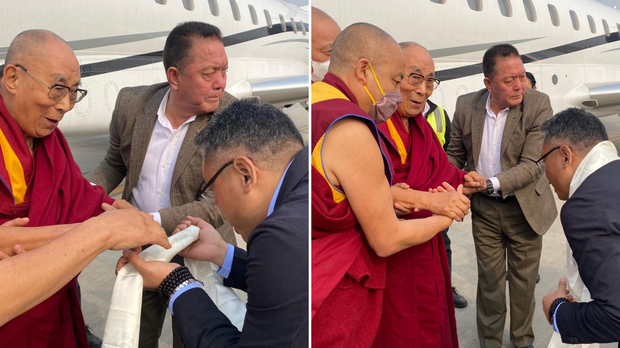 ༸གོང་ས་མཆོག་རྒྱ་གར་རྒྱལ་ས་ལྡི་ལིར་ཞབས་སོར་བདེ་བར་འཁོད་པ།