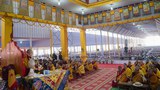 ༧གོང་ས་མཆོག་ནས་བྱང་ཆུབ་སེམས་འགྲེལ་དང་ལག་ལེན་སོ་བདུན་མའི་གསུང་ཆོས་སྩོལ་བཞིན་པ།