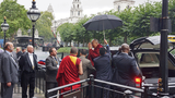 བླང་དོར་དང་འཚེ་མེད་ཞི་བའི་ལྟ་གྲུབ་སྐོར་བཀའ་སློབ་གནང་འདུག
