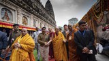 ༧གོང་ས་མཆོག་ནས་རྡོར་གདན་མཆོད་རྟེན་ཆེན་མོར་གནས་གཟིགས་མཛད་ཡོད་པ།