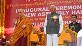 ༧གོང་ས་མཆོག་ནས་བཀྲིས་ལྷུན་པོ་དགོན་པའི་གཙུག་ལག་ཁང་དབུ་འབྱེད།
