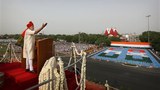 སྲིད་བློན་Narendra Modiམཆོག་གིས་རྒྱལ་ཡོངས་གཏམ་བཤད་གནང་བཞིན་པ། ༢༠༡༤།༨།༡༥