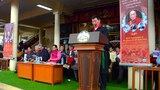 ཁལ་མུག་ཡུལ་གྱི་སྲིད་འཛིན་ལས་ཚབ་མཆོག་གིས་སྐུའི་འཁྲུངས་སྐར་ལ་འཚམས་འདྲི་ཞུས་པ།