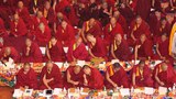 དཀར་མཛེས་དགོན་པའི་ནང་མདོ་ཁམས་ཟབ་དོན་དབུ་མའི་བགྲོ་གླེང་ཐེངས་གསུམ་པ་ཚོགས་བཞིན་པ། ༢༠༡༦།༡༠