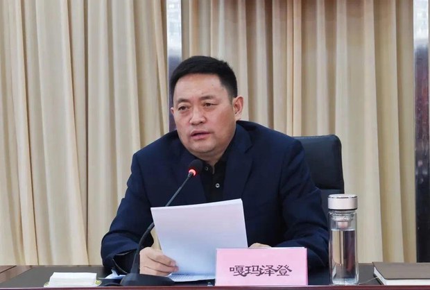 ཀརྨ་ཚེ་བརྟན་བོད་རང་སྐྱོང་ལྗོངས་མི་མང་སྲིད་གཞུང་གི་འགོ་གཙོའི་ལས་ཚབ་ཏུ་བསྐོ་གཞག་བྱས་ཡོད་འདུག
