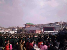 རྗེ་སྐུ་འབུམ་གྱི་མེ་ཏོག་མཆོད་རྒྱན་སྐབས་དམག་མི་འབྱོར་བ། ༢༠༡༥།༣།༥