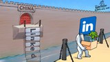 ཨ་རིའི་(LinkedIn)་ཞེས་བའི་སྤྱི་ཚོགས་འབྲེལ་མཐུད་དྲ་བ་རྒྱ་ནག་ནས་ཕྱིར་འཐེན་བྱེད་རྒྱུ་ཡིན་འདུག