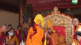 ལ་དྭགས་ནུབ་ར་ཁུལ་གྱི་མང་ཚོགས་དང་བདེ་དགོན་དགའ་ལྡན་བཀྲིས་ཆོས་གླིང་འདུས་མང་ཡོངས་ནས་༧གོང་ས་མཆོག་ལ་བརྟན་བཞུགས་འབུལ་སྐབས། ༢༠༡༧།༧།༡༢
