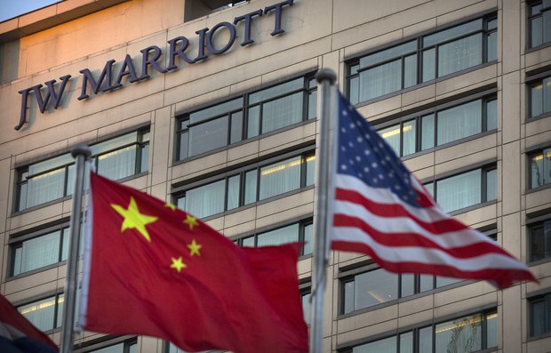 རྒྱ་ནག་ནང་གི་Marriott མགྲོན་ཁང་ཡོངས་རྫོགས་སྒོ་རྒྱབ་དགོས་པའི་བསམ་ཚུལ་ཤུགས་ཆེ་བརྗོད་བཞིན་ཡོད་པ།