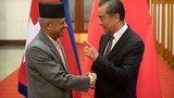 རྒྱ་ནག་གི་ཕྱི་སྲིད་བློན་ཆེན་བལ་ཡུལ་དུ་བསྐྱོད་འཆར་ནི་ཨ་རིའི་ཤུགས་རྐྱེན་འགོག་ཐབས་སུ་ཡིན་པ་གནད་དོན་དབྱེ་ཞིབ་པས་ངོས་འཛིན་བྱེད་ཀྱི་འདུག