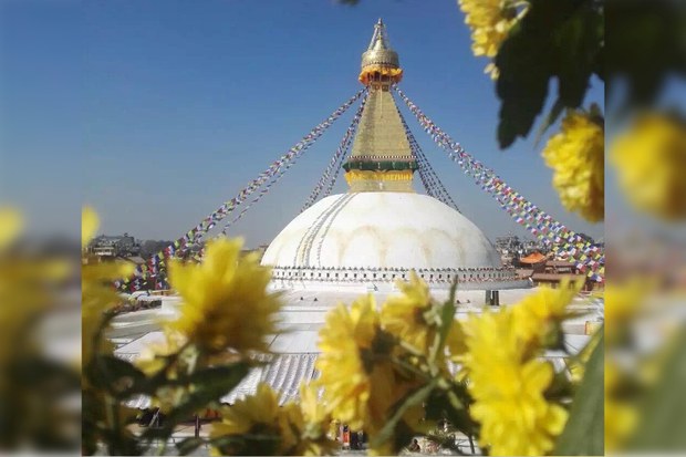 བལ་ཡུལ་གྱི་ནང་བའི་མཆོད་རྟེན་བྱ་རུང་ཁ་ཤོར་ཆེན་མོ།