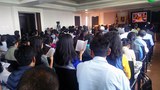 དགའ་ལྡན་ཁྲི་ཐོག་༡༠༣་པ་དགོངས་པ་རྫོགས་པར་བོད་མིའི་སྒྲིག་འཛུགས་ཀྱིས་གཞུང་འབྲེལ་མྱ་ངན་མཆོད་འབུལ་གནང་སྐབས། ༢༠༡༧།༤།༢༤