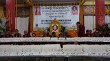 བྱེས་ཀྱི་གདན་ས་བཀྲིས་ལྷུན་པོར་༧པཎ་ཆེན་དགེ་འདུན་ཆོས་ཀྱི་ཉི་མ་མཆོག་དགུང་ལོ་༢༩སོན་པའི་འཁྲུངས་སྐར་སྲུང་བརྩི་གནང་སྐབས། ༢༠༡༨།༤།༢༥