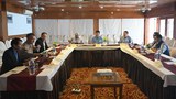 གཏན་འཇགས་ཐབས་ཇུས་འཆར་འགོད་ཚོགས་ཆུང་གི་ཚོགས་འདུ་ཐེངས་གཉིས་པའི་ཐོག་མ་འོངས་པར་བོད་རྒྱ་འབྲེལ་མོལ་ཡོང་ཆེད་གྲ་སྒྲིག་དང་དེའི་ཐོག་གོ་བསྡུར་བྱུང་འདུག