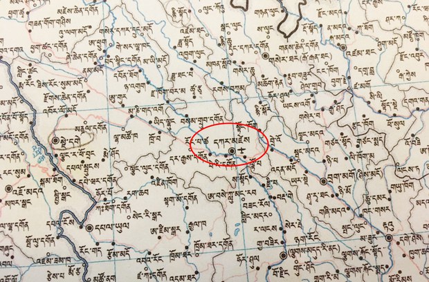 དཀར་མཛེས་ཕྱོགས་ཀྱི་ས་ཁྲ། 