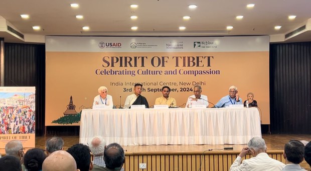 སྲིད་སྐྱོང་སྤེན་པ་ཚེ་རིང་མཆོག་གིས་རྒྱ་གར་གྱི་རྒྱལ་ས་ལྡི་ལིར་བོད་ཀྱི་དུས་སྟོན་དབུ་འབྱེད་གནང་འདུག སྲིད་སྐྱོང་སྤེན་པ་ཚེ་རིང་མཆོག་གིས་རྒྱ་གར་གྱི་རྒྱལ་ས་ལྡི་ལིར་བོད་ཀྱི་དུས་སྟོན་དབུ་འབྱེད་གནང་འདུག