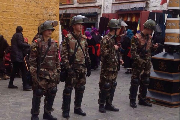 ལྷ་སར་དམ་དྲག་གི་རྣམ་པ། ༢༠༡༥།༡