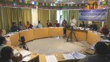 བོད་ཀྱི་སྐད་ཡིག་སྲུང་སྐྱོབ་དང་དར་འཕེལ་གྱི་བགྲོ་གླེང་ལྷན་ཚོགས་ཤིག་བོད་ཀྱི་དཔེ་མཛོད་ཁང་དུ་འཚོགས་བཞིན་འདུག